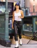 Shanina Shaik Pokies, Out and About in NYC