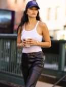 Shanina Shaik Pokies, Out and About in NYC
