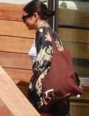 Vanessa Hudgens Leaving a Hotel in Los Angeles