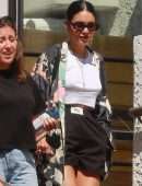 Vanessa Hudgens Leaving a Hotel in Los Angeles