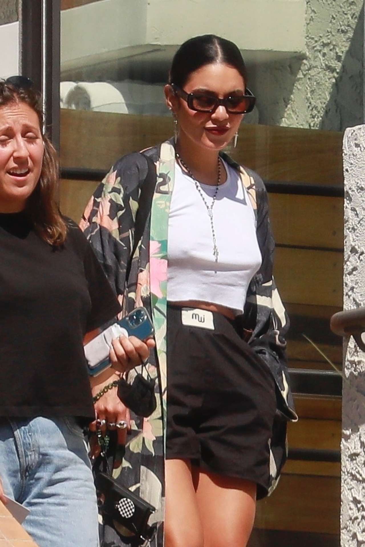 Vanessa Hudgens Leaving a Hotel in Los Angeles