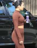 Vanessa Hudgens and GG Magree Outside Dogpound Gym in West Hollywood
