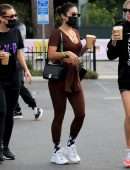 Vanessa Hudgens and GG Magree Outside Dogpound Gym in West Hollywood