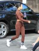 Vanessa Hudgens and GG Magree Outside Dogpound Gym in West Hollywood
