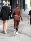 Vanessa Hudgens and GG Magree Outside Dogpound Gym in West Hollywood