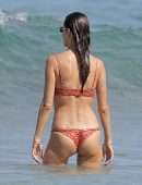 Alessandra Ambrosio Booty in a Bikini on a Beach in Hawaii