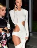 Alexis Ren Upskirt at the “House of Gucci” Premiere in Los Angeles