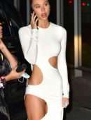 Alexis Ren Upskirt at the “House of Gucci” Premiere in Los Angeles