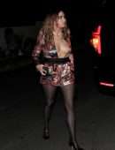 Ashley Benson Cleavage at Paris Hilton’s Wedding Party in Beverly Hills