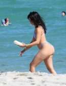 Camila Cabello Booty in a Thong Bikini on the Beach in Miami