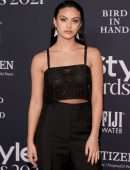 Camila Mendes in a Sheer Top at 6th Annual InStyle Awards in Los Angeles