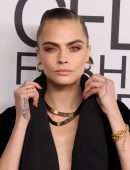 Cara Delevingne at 2021 CFDA Fashion Awards in NYC