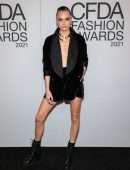 Cara Delevingne at 2021 CFDA Fashion Awards in NYC