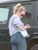 Hilary Duff Booty in Tight Leggings, Out in Los Angeles