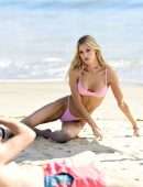 Joy Corrigan Booty for a Bikini Photoshoot on the Beach in Los Angeles