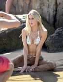 Joy Corrigan Gorgeous in a Tiny Bikini on a Beach in Los Angeles