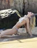Joy Corrigan Gorgeous in a Tiny Bikini on a Beach in Los Angeles