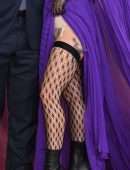 Lady Gaga Leggy and Upskirt at “House of Gucci” Premiere in London
