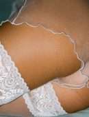 Olga Obumova in a See-Through Lingerie Photoshoot