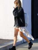 Olivia Jade Giannulli After Practice at a Dance Studio in Los Angeles