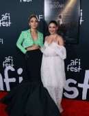 Vanessa Hudgens Gorgeous, Cleavage at “tick, tick…BOOM” Premiere in Hollywood