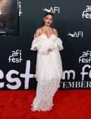 Vanessa Hudgens Gorgeous, Cleavage at “tick, tick…BOOM” Premiere in Hollywood