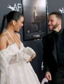 Vanessa Hudgens Gorgeous, Cleavage at “tick, tick…BOOM” Premiere in Hollywood