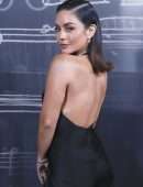 Vanessa Hudgens Upskirt at “tick, tick…BOOM!” Premiere in NEw York