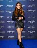 Vanessa Mai Leggy, Attending a Celebrity Hunted Photocall in Berlin