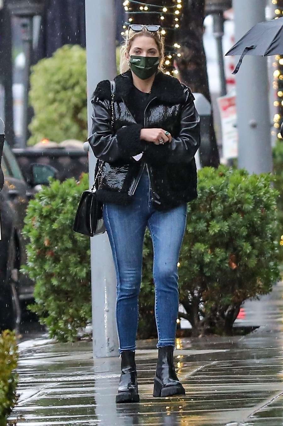 Ashley Benson in Jeans, Out in Beverly Hills