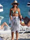 Brooks Nader in a Green Bikini in Miami Beach