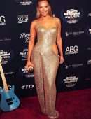 Camille Kostek in a Revealing Dress at 2021 Sports Illustrated Awards in Hollywood