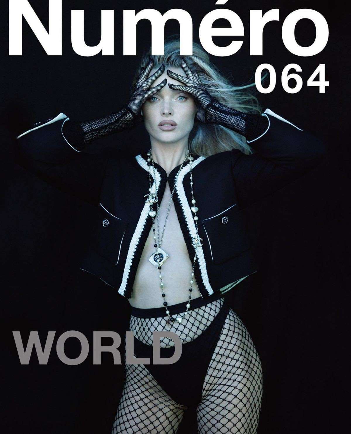 Elsa Hosk Photoshoot for Numero Magazine 064 - December 2021