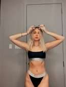 Jordyn Jones Booty in Thong Panties Photoshoot
