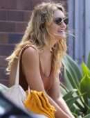 Leila George in Bikini on a Beach in Sydney