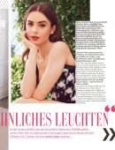 Lily Collins in Grazia Magazine Germany 2021