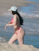 Noah Cyrus Booty in a Thong Bikini at a Beach in Miami