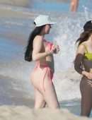 Noah Cyrus Booty in a Thong Bikini at a Beach in Miami