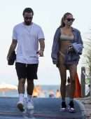 Thylane Blondeau in Bikini on a Beach in Miami