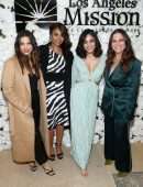 Vanessa Hudgens Cleavage at LA Mission’s Annual Holiday Fundraiser in Beverly Hills