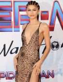 Zendaya Coleman Leggy and Cleavage at “Spider-Man: No Way Home” Premiere in Los Angeles