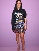 Adele Exarchopoulos Leggy at Paco Rabanne Fall/Winter 2022/23 Fashion Show in Paris