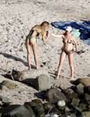 Alexis Ren Booty in a Tiny Bikini at the Beach in St Barts