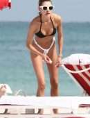 Alina Baikova on a Boat in a Skimpy Bikini in South Beach