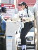 Ana de Armas Booty in Tights, Leaving a Workout in Santa Monica