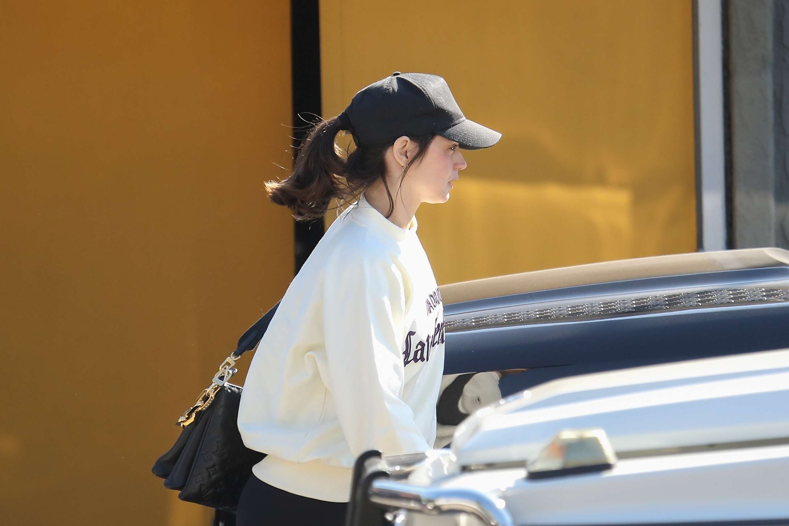 Ana de Armas Booty in Tights, Leaving a Workout in Santa Monica