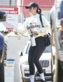 Ana de Armas Booty in Tights, Leaving a Workout in Santa Monica