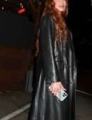 Anastasia Karanikolaou Cleavage and Leggy, at The Nice Guy in West Hollywood