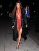 Anastasia Karanikolaou Cleavage and Leggy, at The Nice Guy in West Hollywood