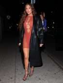 Anastasia Karanikolaou Cleavage and Leggy, at The Nice Guy in West Hollywood
